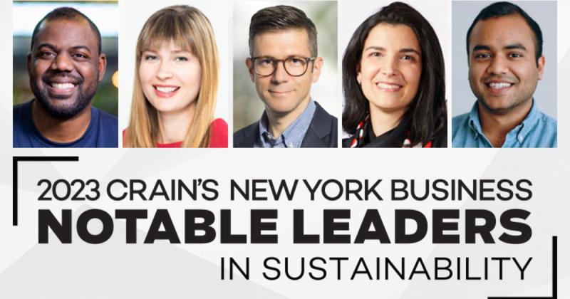 Chloe Demrovsky Named 2023 Notable Leader in&nbsp;Sustainability